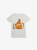 I Love Football 2.0 White T-Shirt