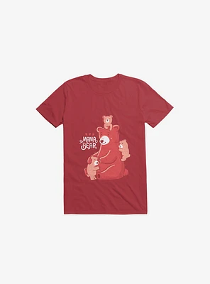 Mama Bear Red T-Shirt