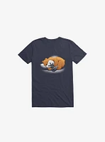 Missing You Bear Navy Blue T-Shirt