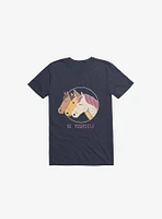 Be Yourself Unicorn Navy Blue T-Shirt