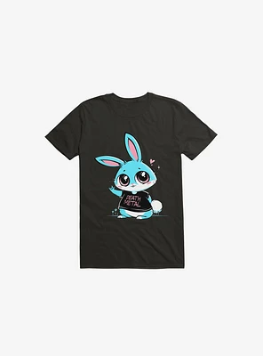 Death Metal Bunny Black T-Shirt
