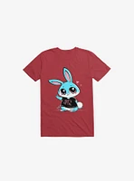 Death Metal Bunny Red T-Shirt