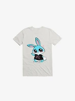 Death Metal Bunny White T-Shirt