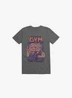 Let's Go To The Gym Charcoal Grey T-Shirt