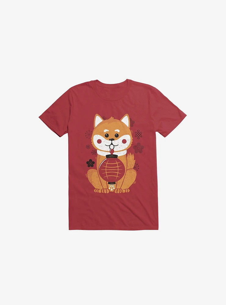 Happy Dog Year Red T-Shirt