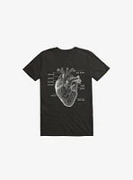 Astro Heart Black T-Shirt