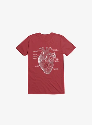 Astro Heart Red T-Shirt