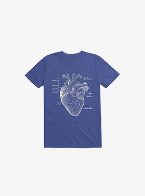 Astro Heart Royal Blue T-Shirt