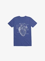 Astro Heart Royal Blue T-Shirt