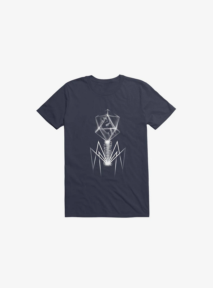 Bacteriophage Navy Blue T-Shirt