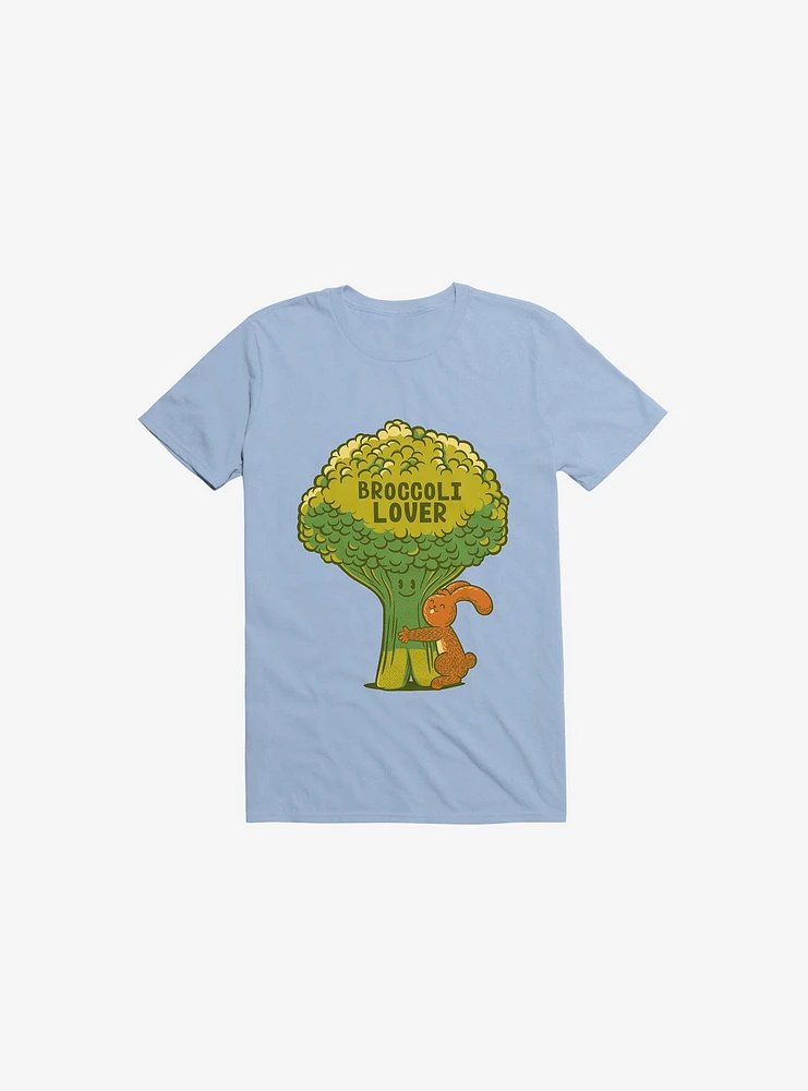 Broccoli Lover Light Blue T-Shirt