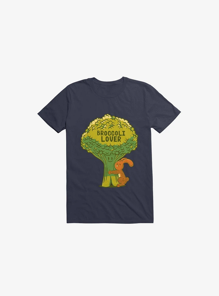 Broccoli Lover Navy Blue T-Shirt