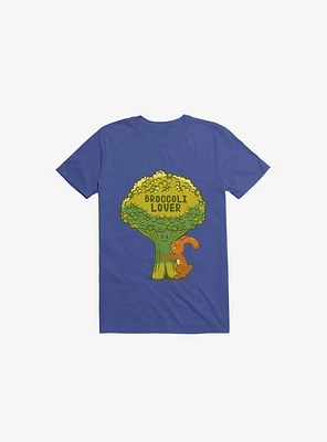 Broccoli Lover Royal Blue T-Shirt