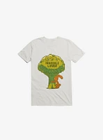 Broccoli Lover White T-Shirt