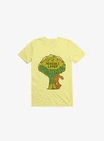 Broccoli Lover Corn Silk Yellow T-Shirt