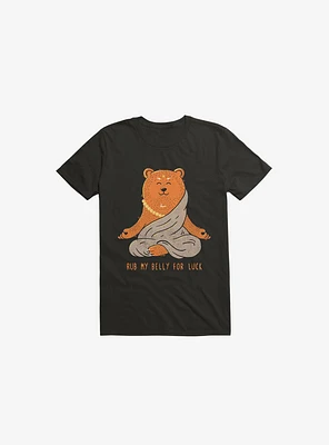 Buddha Bear Black T-Shirt