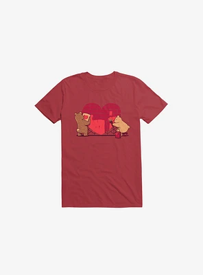 Building Our Love Red T-Shirt