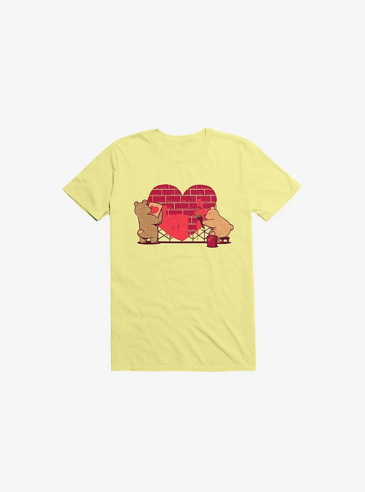 Building Our Love Corn Silk Yellow T-Shirt