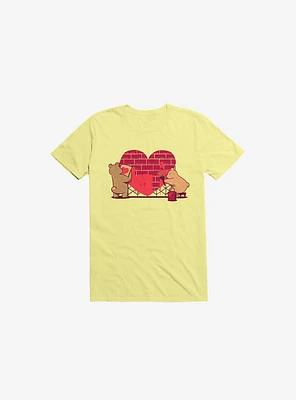 Building Our Love Corn Silk Yellow T-Shirt