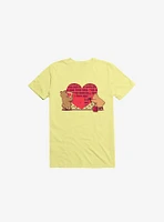 Building Our Love Corn Silk Yellow T-Shirt