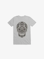 Dia De Los Muertos Ice Grey T-Shirt