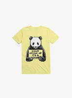 Don't Grow Up It's A Trap Corn Silk Yellow T-Shirt