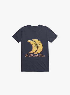 French Kiss Navy Blue T-Shirt