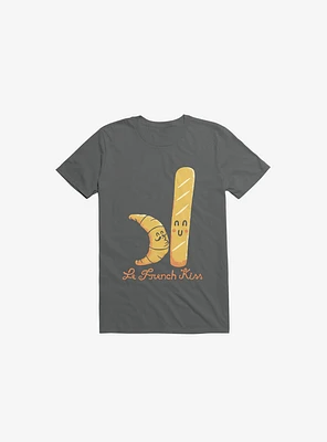 French Kiss Charcoal Grey T-Shirt
