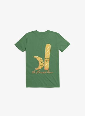 French Kiss Kelly Green T-Shirt