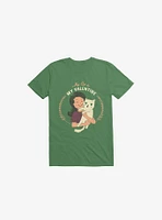 My Cat Is Valentine Kelly Green T-Shirt