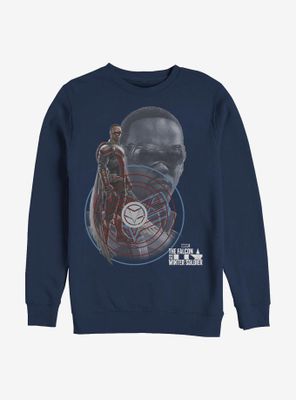 Marvel The Falcon And Winter Soldier Hero Sweatshirt