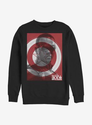 Marvel The Falcon And Winter Soldier Shield Sweatshirt