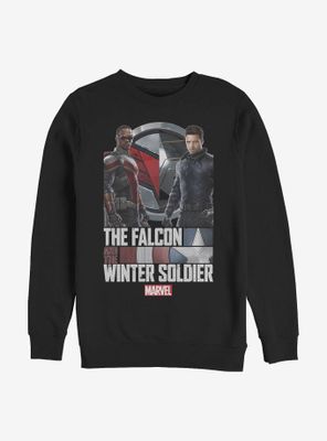 Marvel The Falcon And Winter Soldier Photo Real Sweatshirt