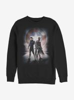 Marvel The Falcon And Winter Soldier Team Poster Sweatshirt