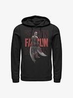 Marvel The Falcon And Winter Soldier Repeating Hoodie