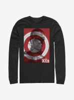 Marvel The Falcon And Winter Soldier Shield Long-Sleeve T-Shirt