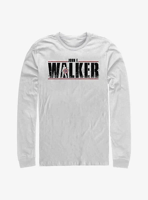 Marvel The Falcon And Winter Soldier Walker Painted Long-Sleeve T-Shirt