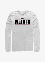 Marvel The Falcon And Winter Soldier Walker Painted Long-Sleeve T-Shirt