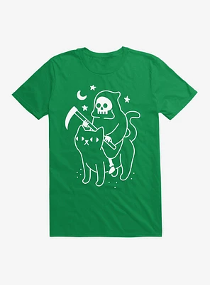 Death Rides A Black Cat T-Shirt