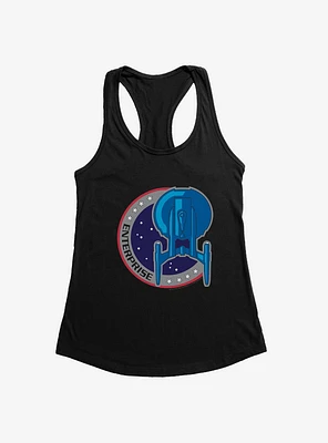 Star Trek Enterprise Ship Logo Girls Tank