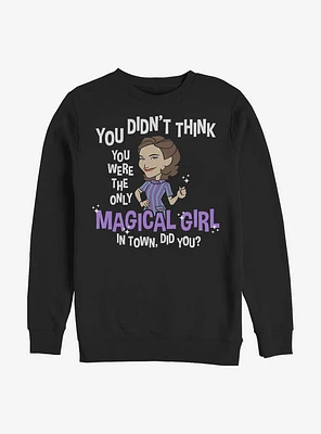 Marvel WandaVision Another Magical Girl Agatha Crew Sweatshirt