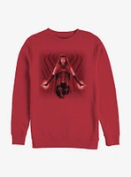 Marvel WandaVision Powerful Scarlet Witch Crew Sweatshirt
