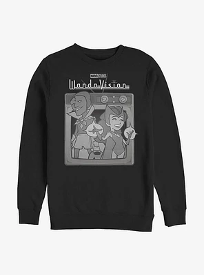 Marvel WandaVision Vintage T.V. Crew Sweatshirt