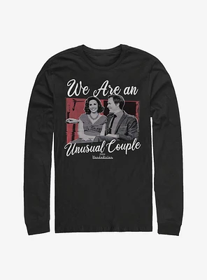 Marvel WandaVision A Romantic Unusual Couple Long-Sleeve T-Shirt