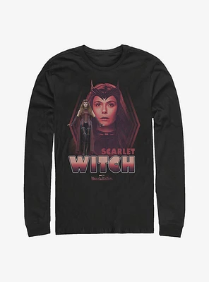 Marvel WandaVision Scarlet Witch Wanda Long-Sleeve T-Shirt