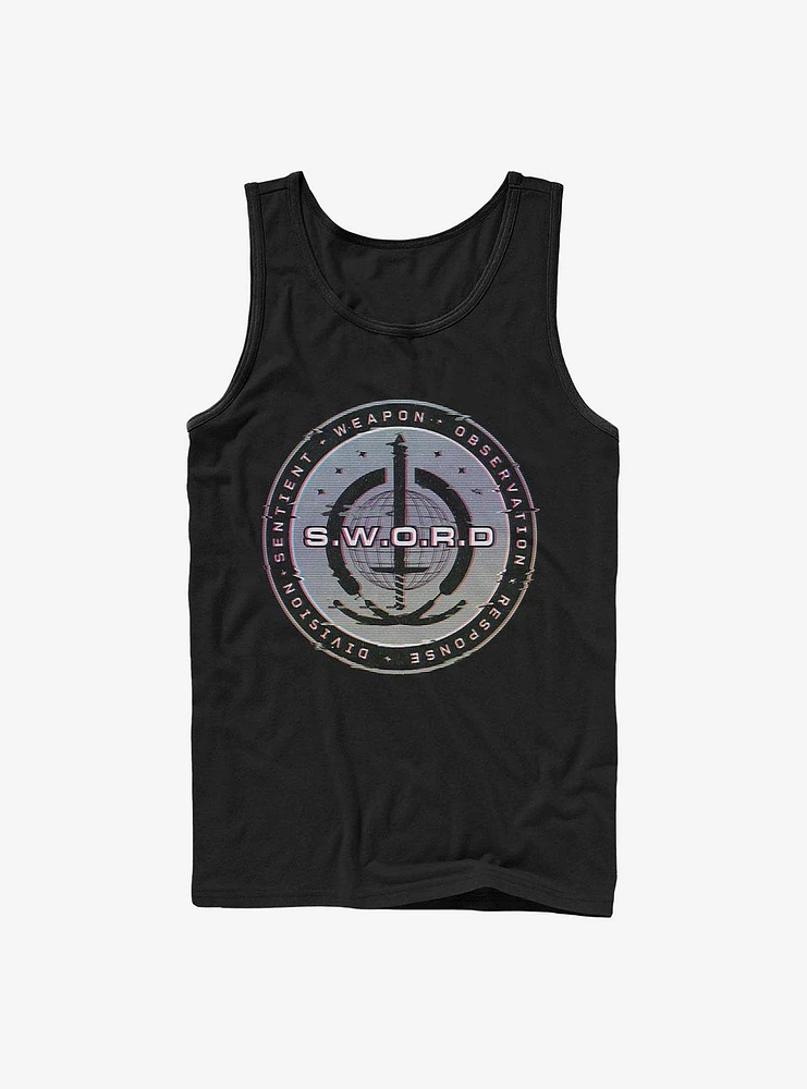 Marvel WandaVision S.W.O.R.D Digital Logo Tank