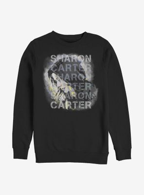 Marvel The Falcon And Winter Soldier Carter Overlay Sweatshirt