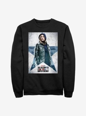 Marvel The Falcon And Winter Soldier Carter Poster Sweatshirt