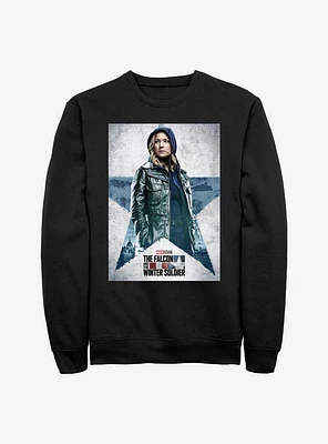 Marvel The Falcon And Winter Soldier Carter Poster Sweatshirt