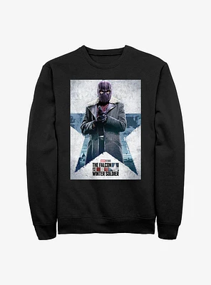 Marvel The Falcon And Winter Soldier Zemo Poster Sweatshirt